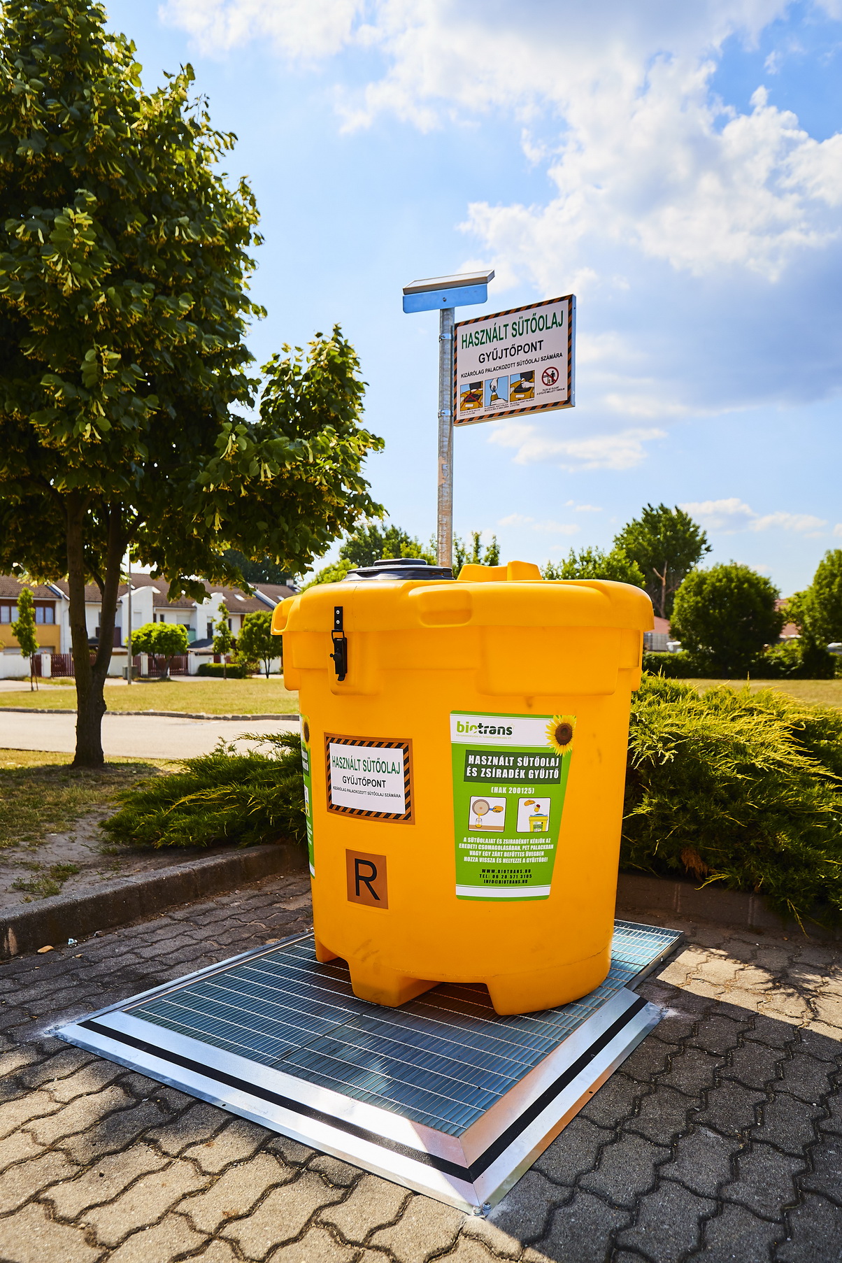 hasznalt sutoolaj gyujtessel csokkenti a kornyezeti terheket a SPAR