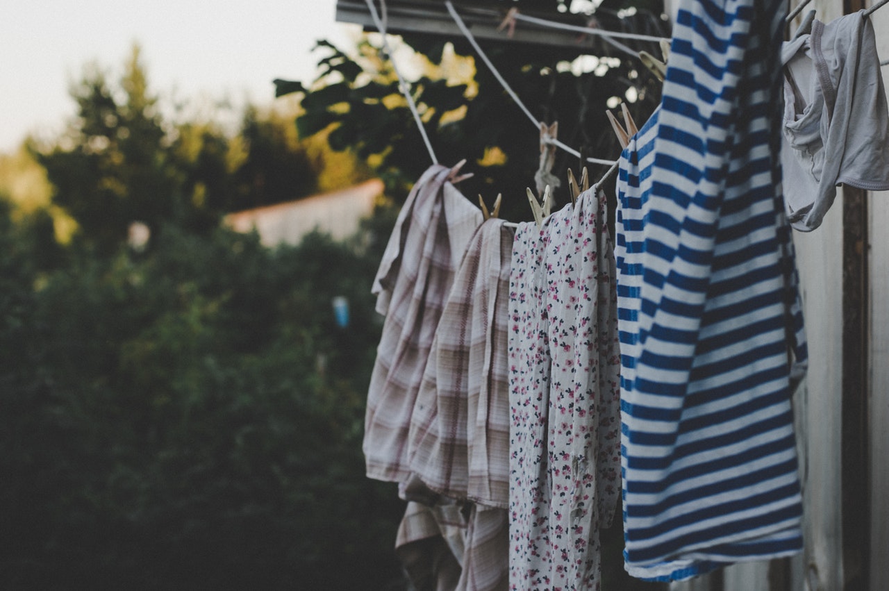air drying clothes clothes line 1325524